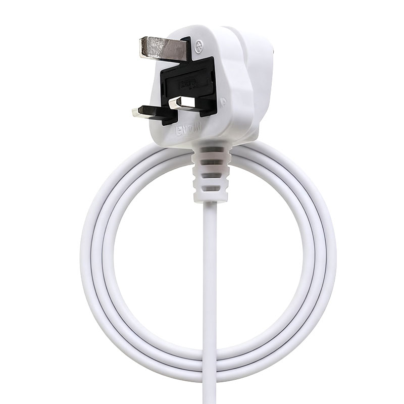 UK Standard 3 Pin virtapistoke 250 V AC virtajohto
