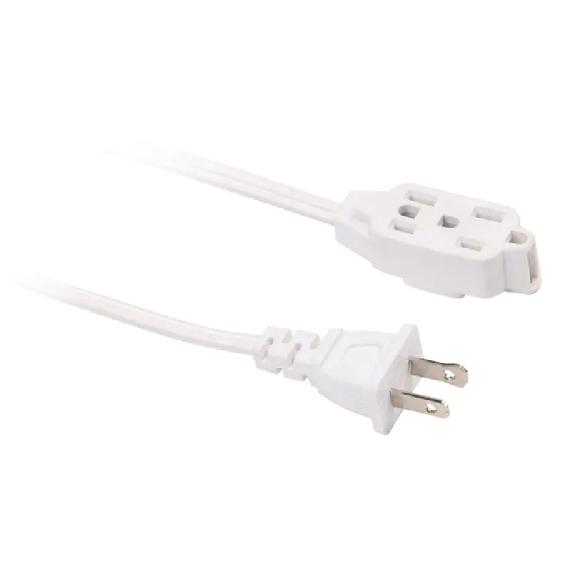 12v American Standard Spt kotitalouksien jatkojohto, jossa kaksipiikkinen pistoke ja monipistorasia FP-690,FP-691,FP-692,FP-693,FP-688,FP-689